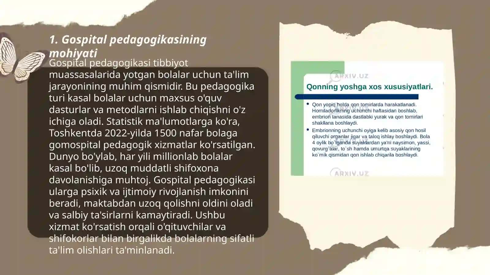 Gospital pedagogikani kichik guruhlarda yoki individual tashkil etishning xususiyatlari va ta'lim texnologiyalarni qòllash usullari 3