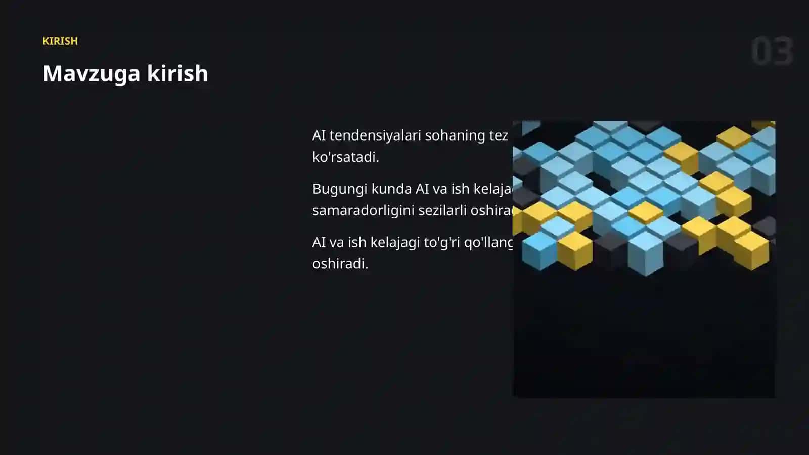 AI TENDENSIYALARI 3