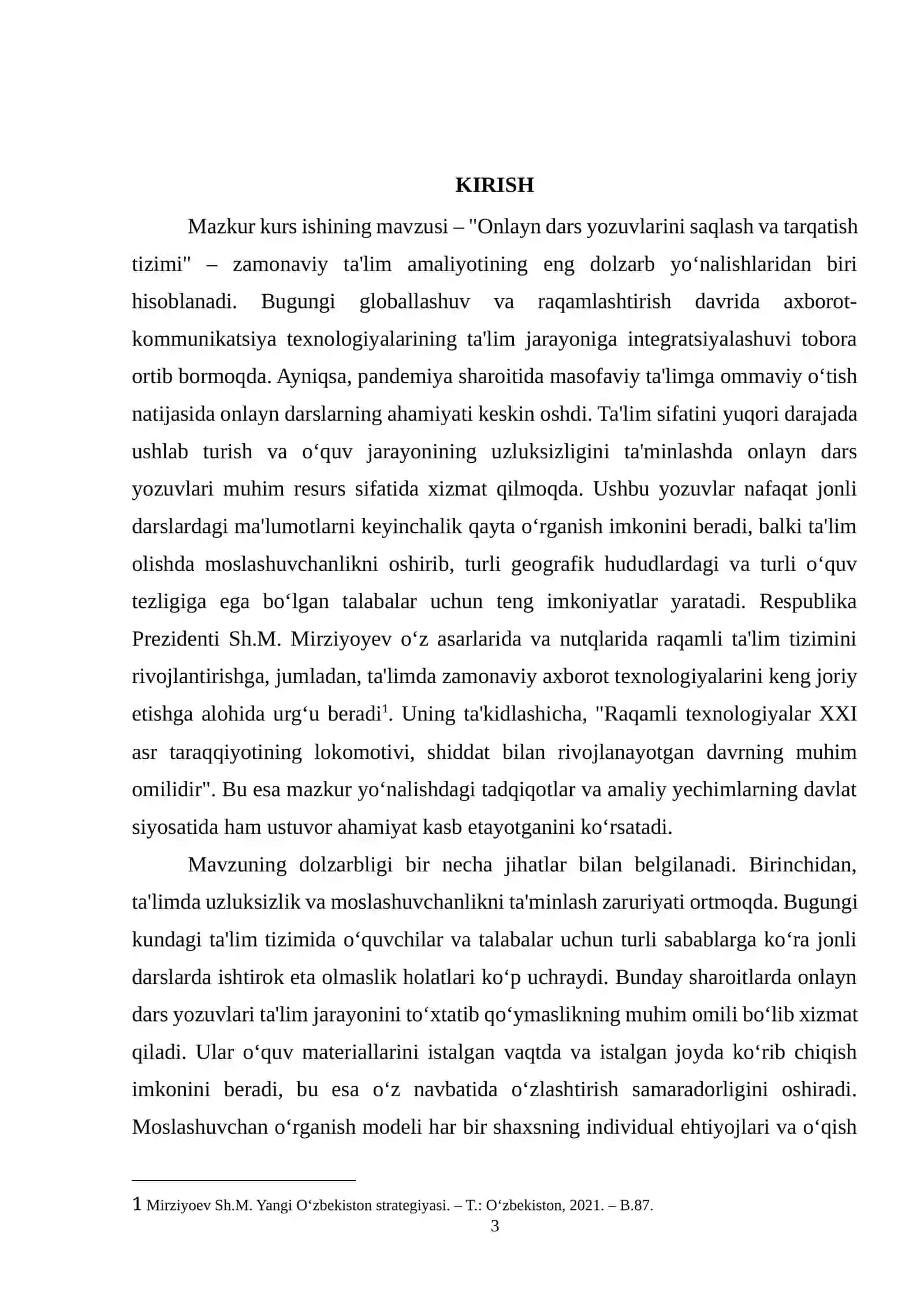 FLASK FRAMEWORKIDA Onlayn dars yozuvlarini saqlash va tarqatish tizimi 3