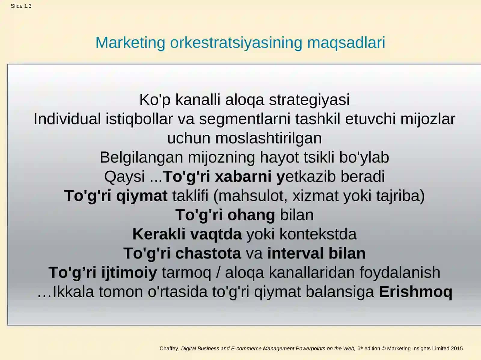 Raqamli platformalardan foydalangan holda munosabatlar marketingi 3