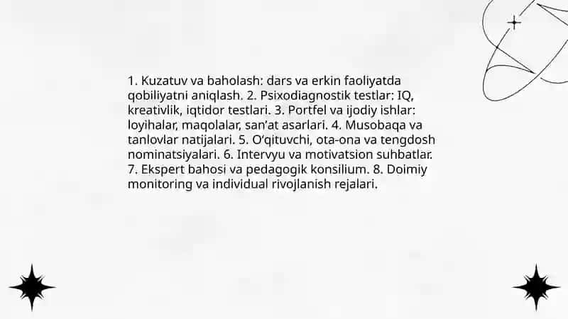 Iste'dodli yoshlarni aniqlash va ularni tarbiyalash 3