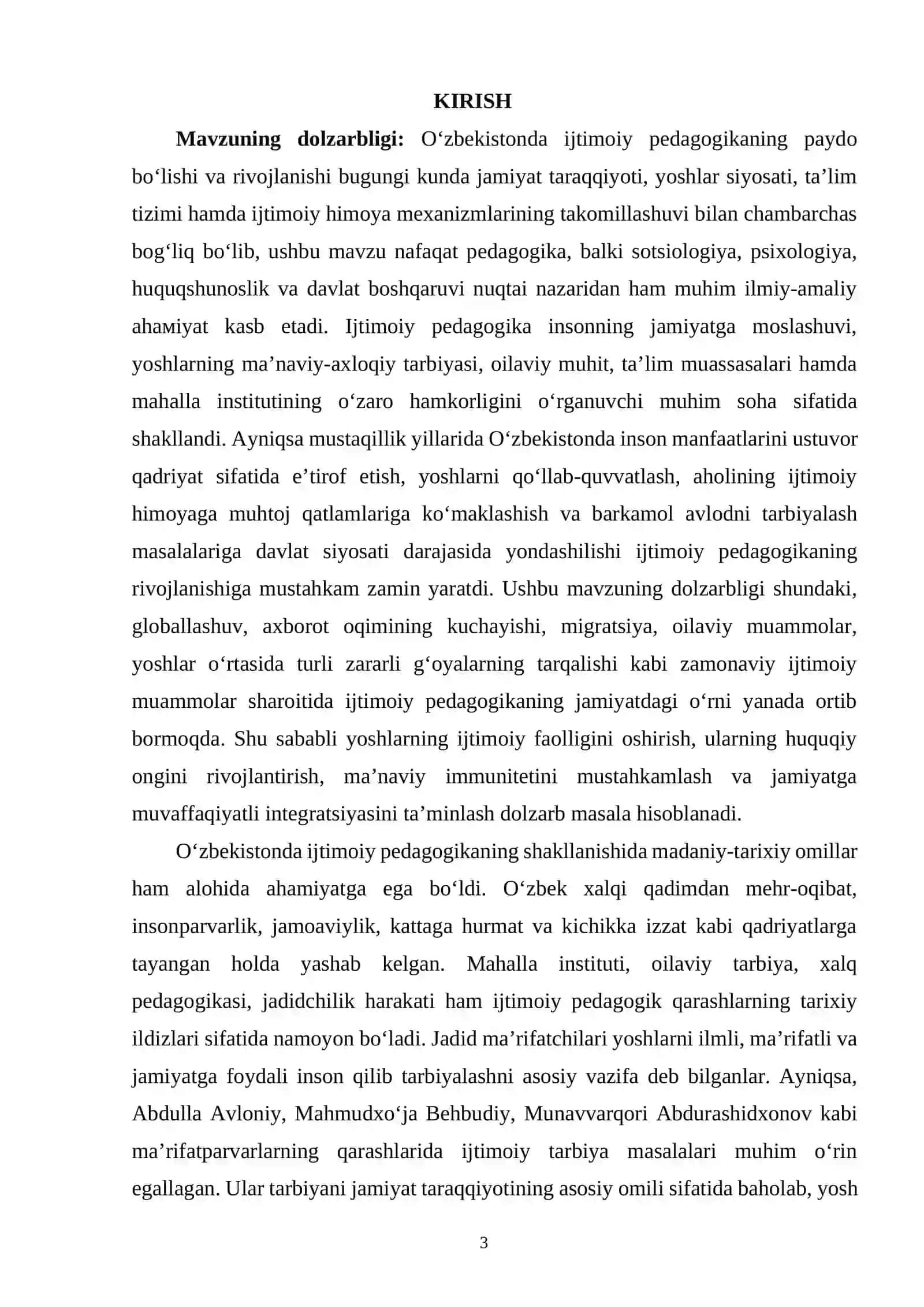 O‘zbekistonda ijtimoiy pedagogikaning paydo bo'lishi 3