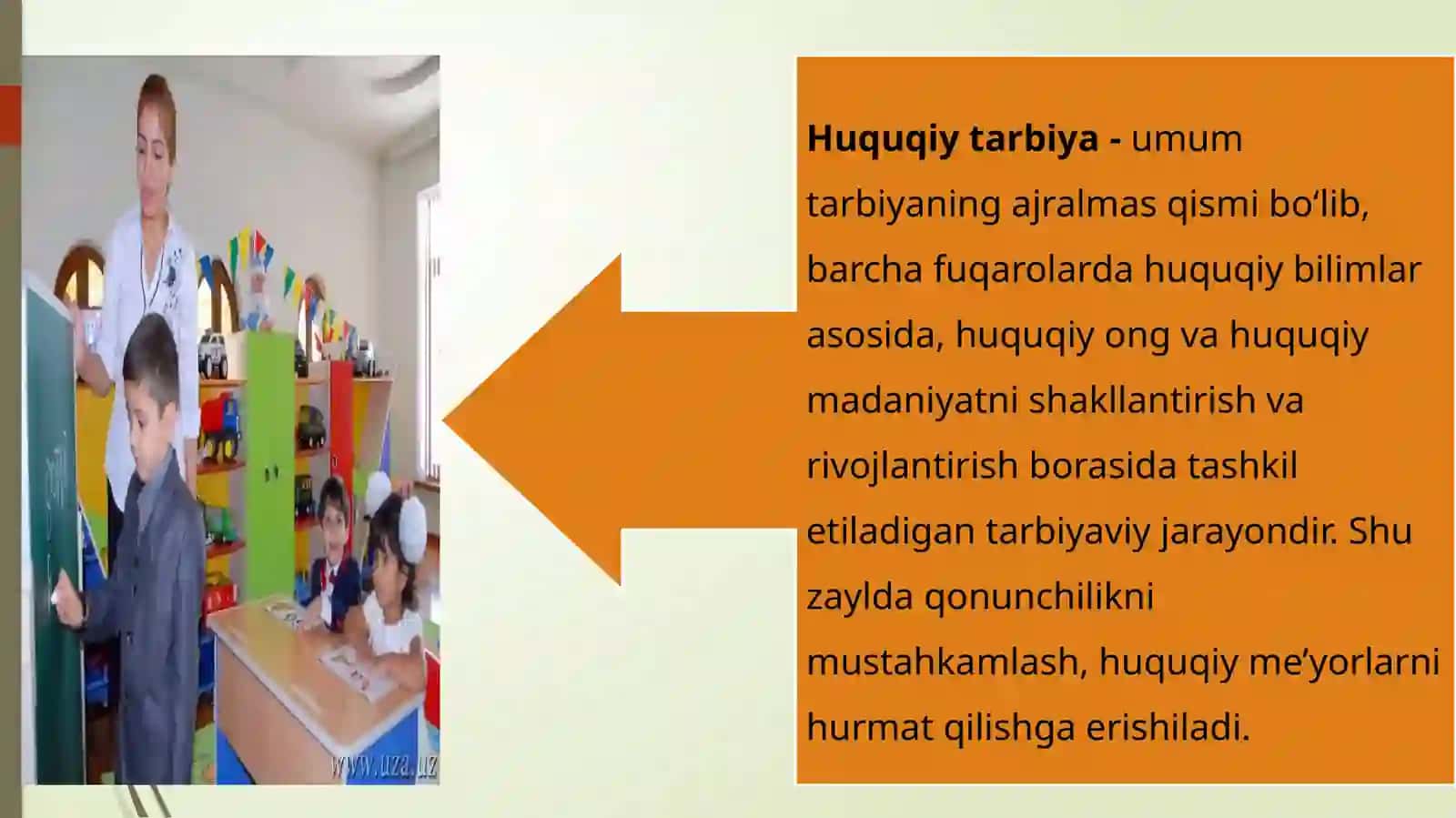 MAKTABGACHA TASHKILOTIDA HUQUQIY TARBIYANI TASHKIL ETISH 3