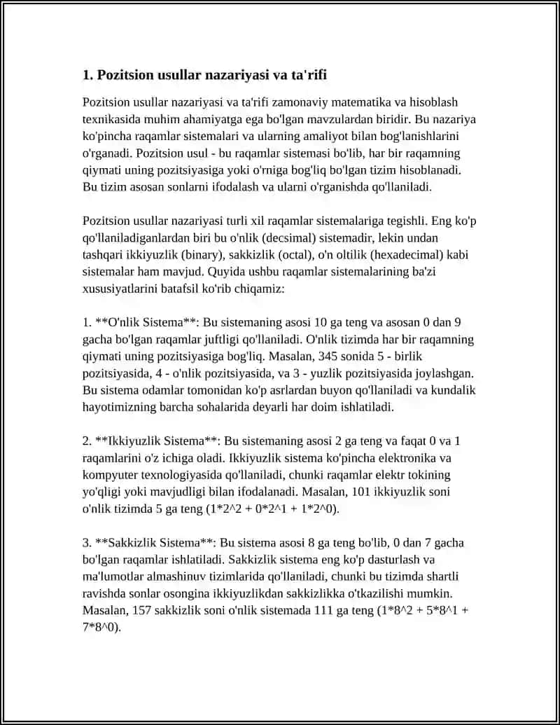 TILSHUNOSLIK FANIDA POZITSION USULLAR 3