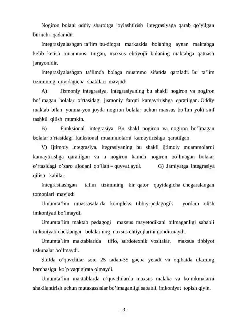 Maxsus ehtiyojli bolalar ta'lim tarbiyasi 3