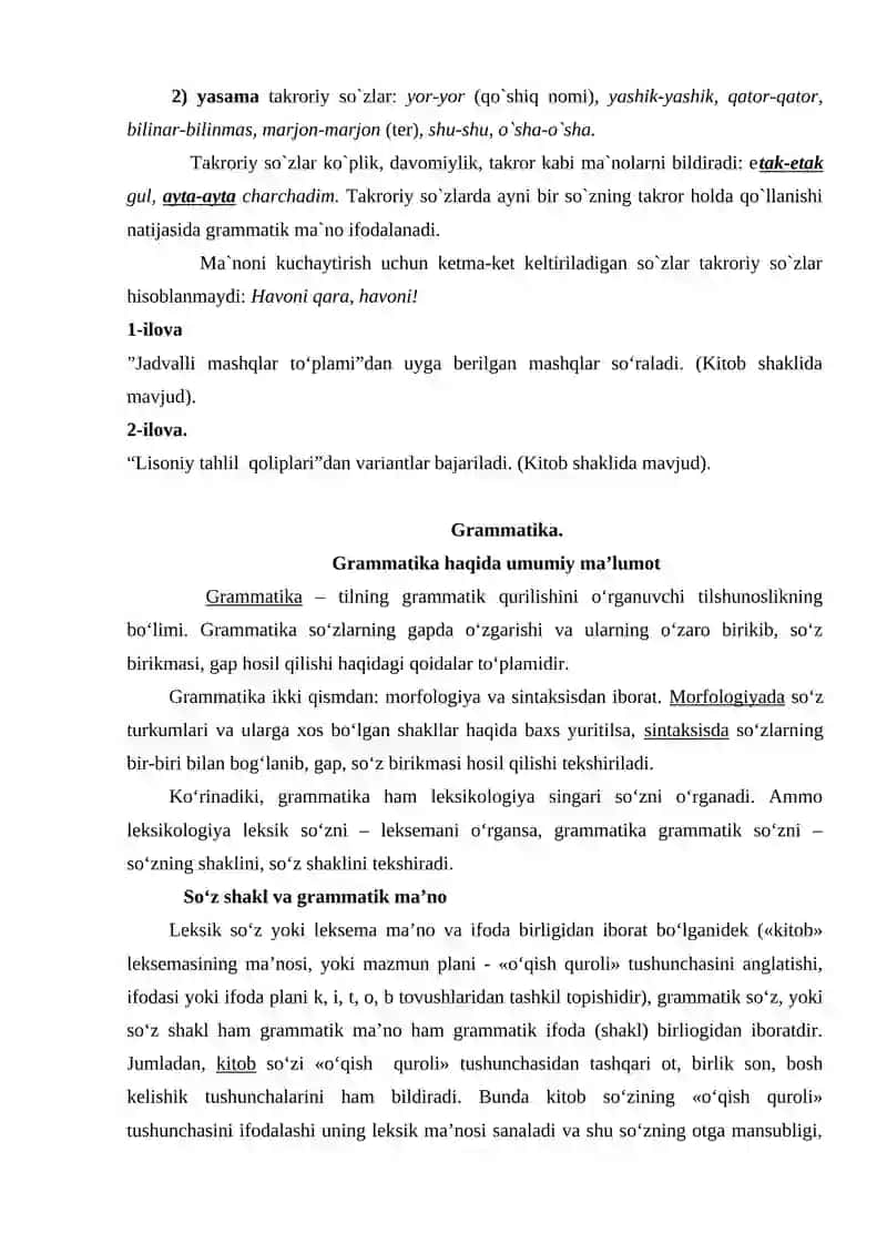 2-mavzu: So`z yasalishi 3