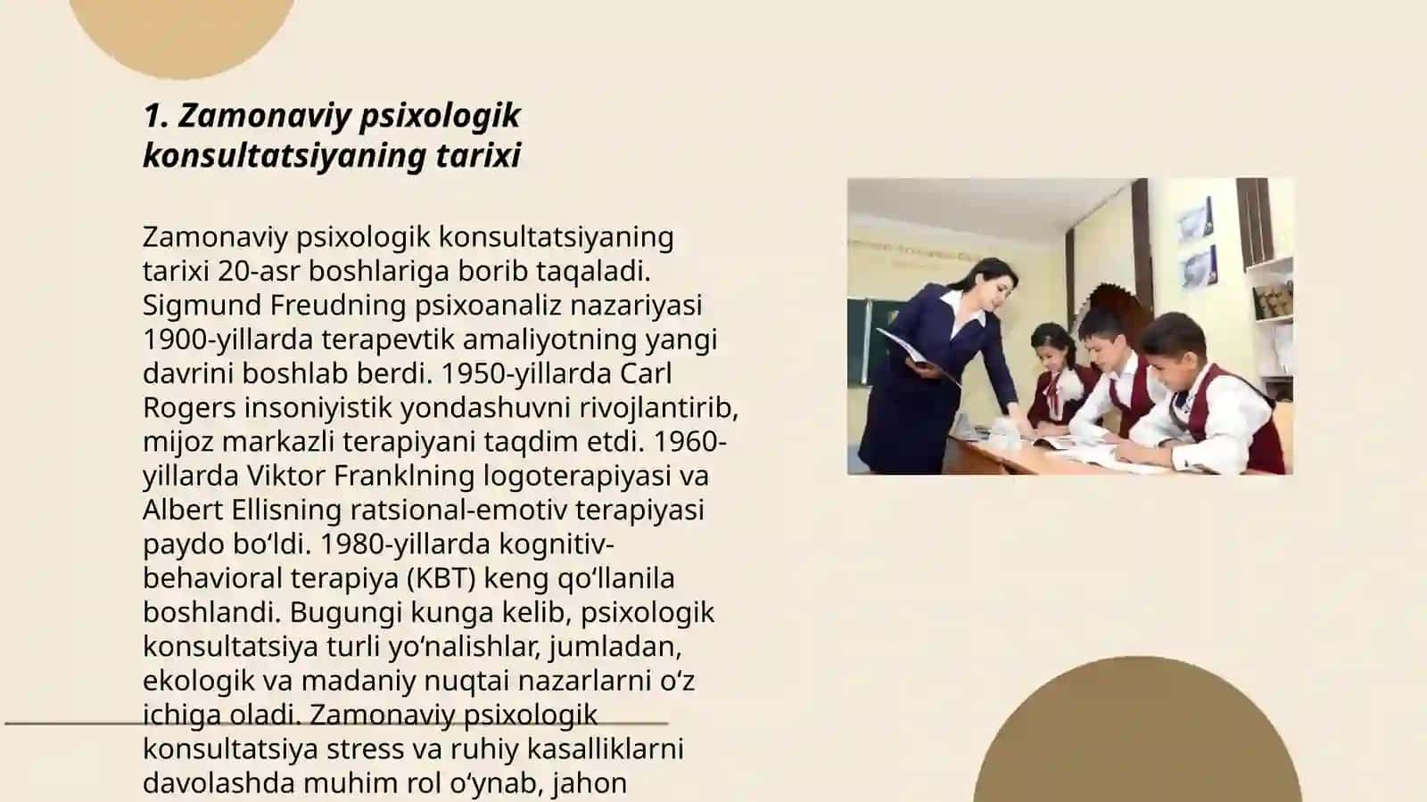 Zamonaviy psixologik konsultatsiya,uning turlari va unga murojaat qilish sabablari 3