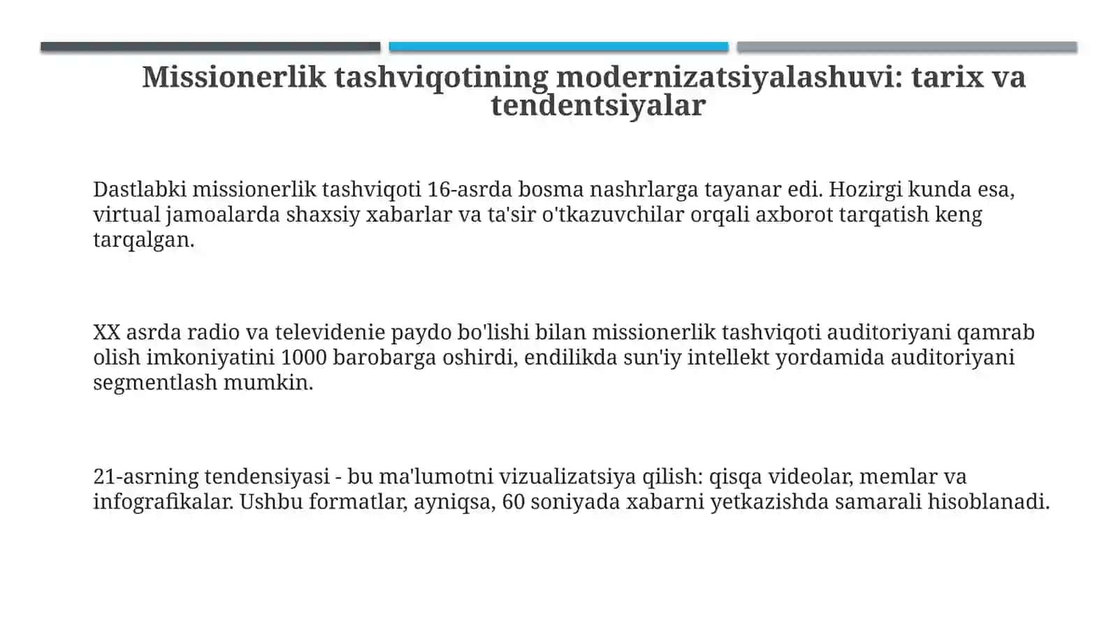 Missionerlik targ’iboti uslub va vositalarning zamonaviylashuvi,kiber makonda mafkuraviy tahdidlar 3
