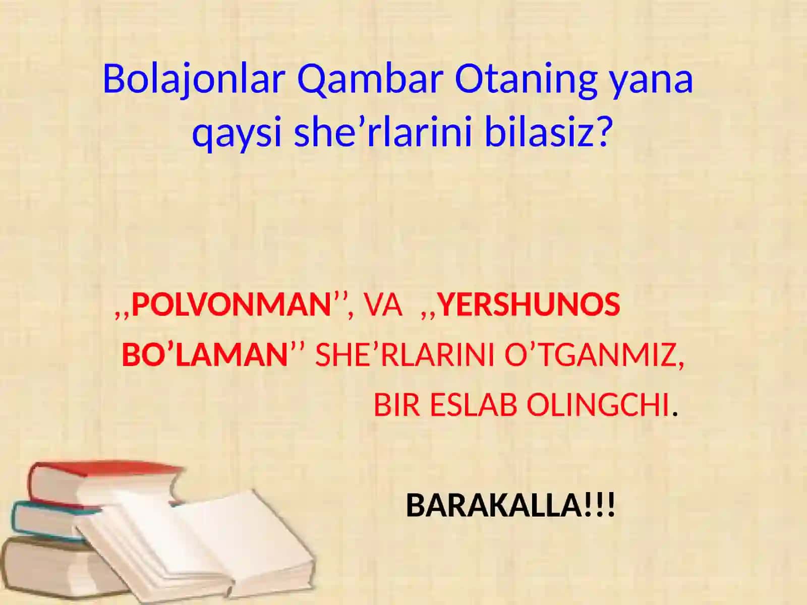 YOZ KELDI 3