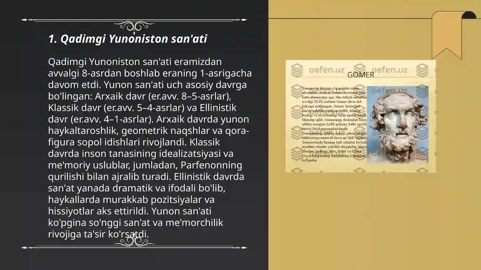 Qadimgi Yunoniston Madaniyati 3