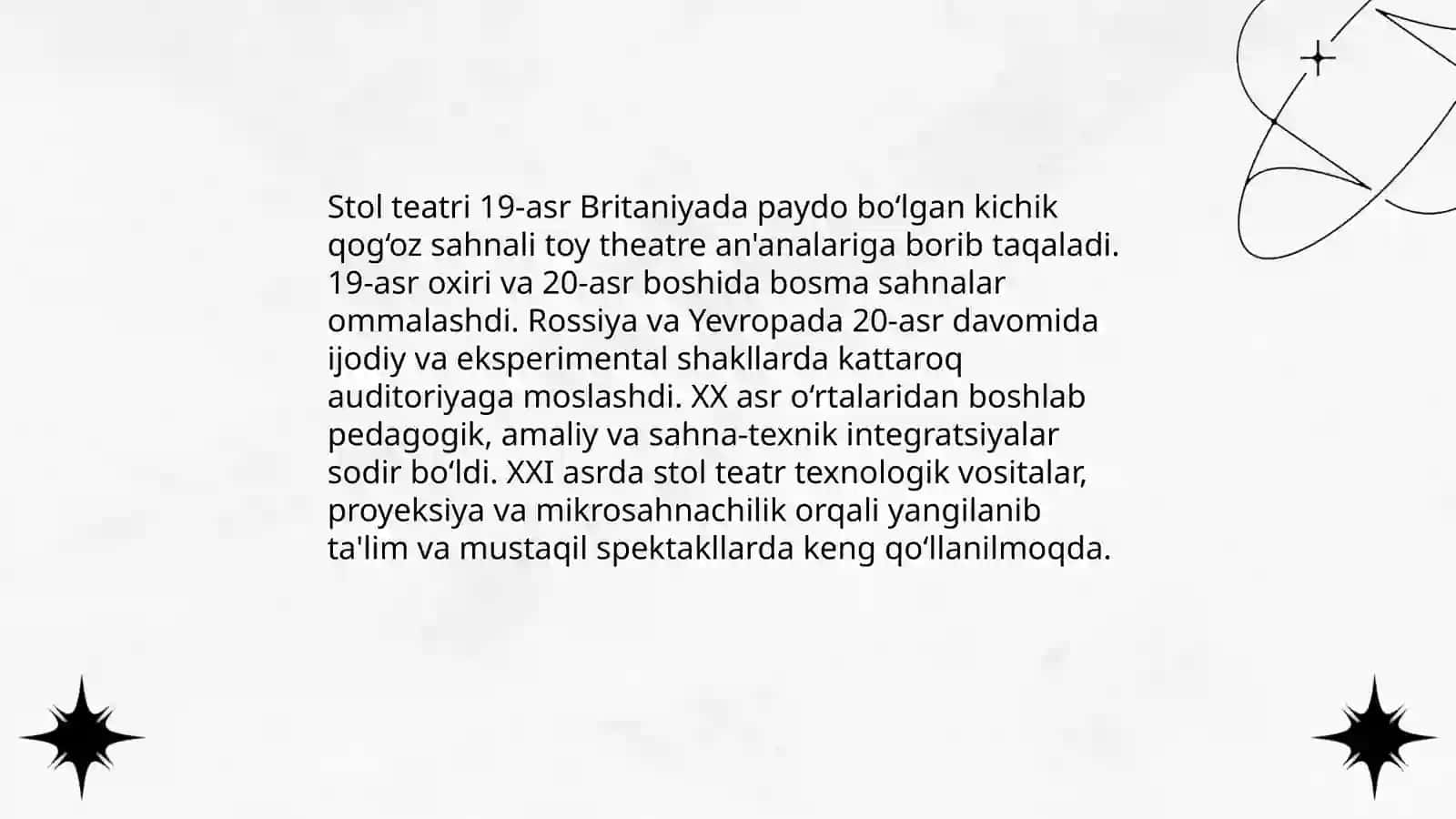 Stol teatrining texnologiyasi va amaliy imkoniyatlari 3
