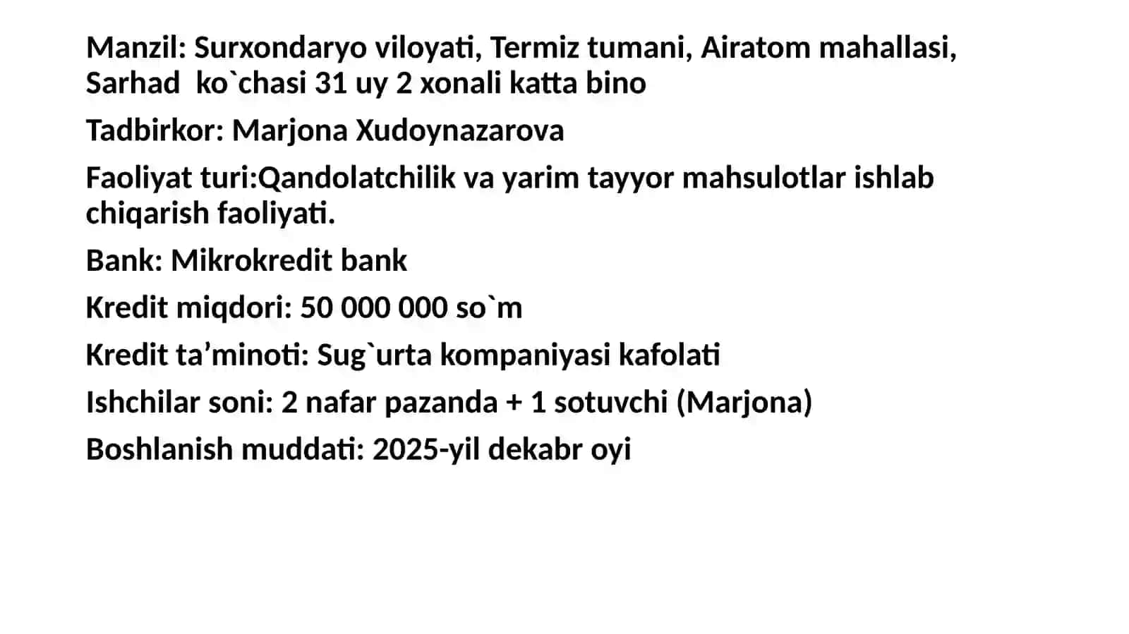 MARJON BAKERY 3