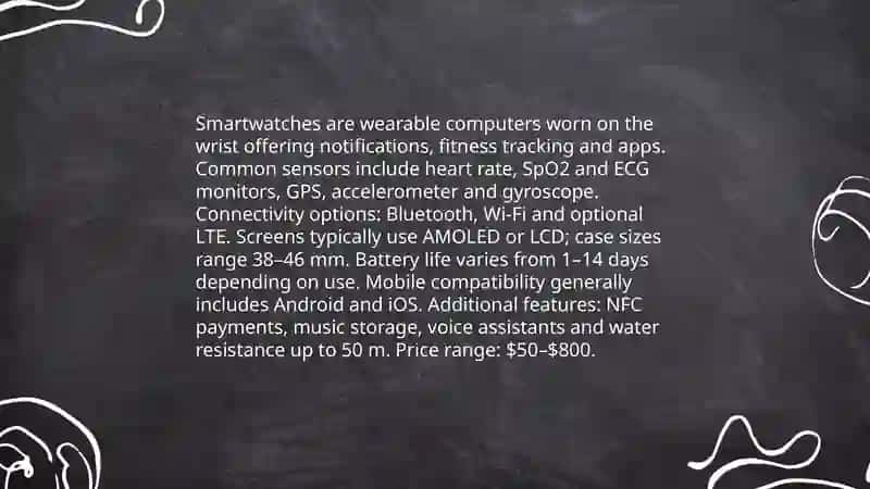Smartwatches 3