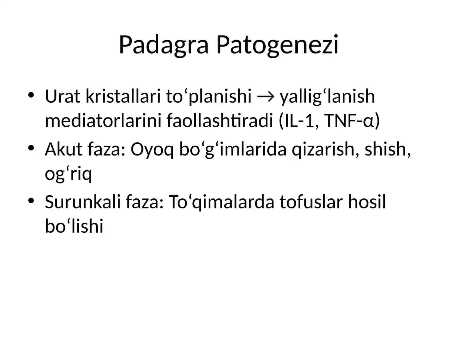 Padagra va Semizlikni Bartaraf Etuvchi Dori Vositalar 3