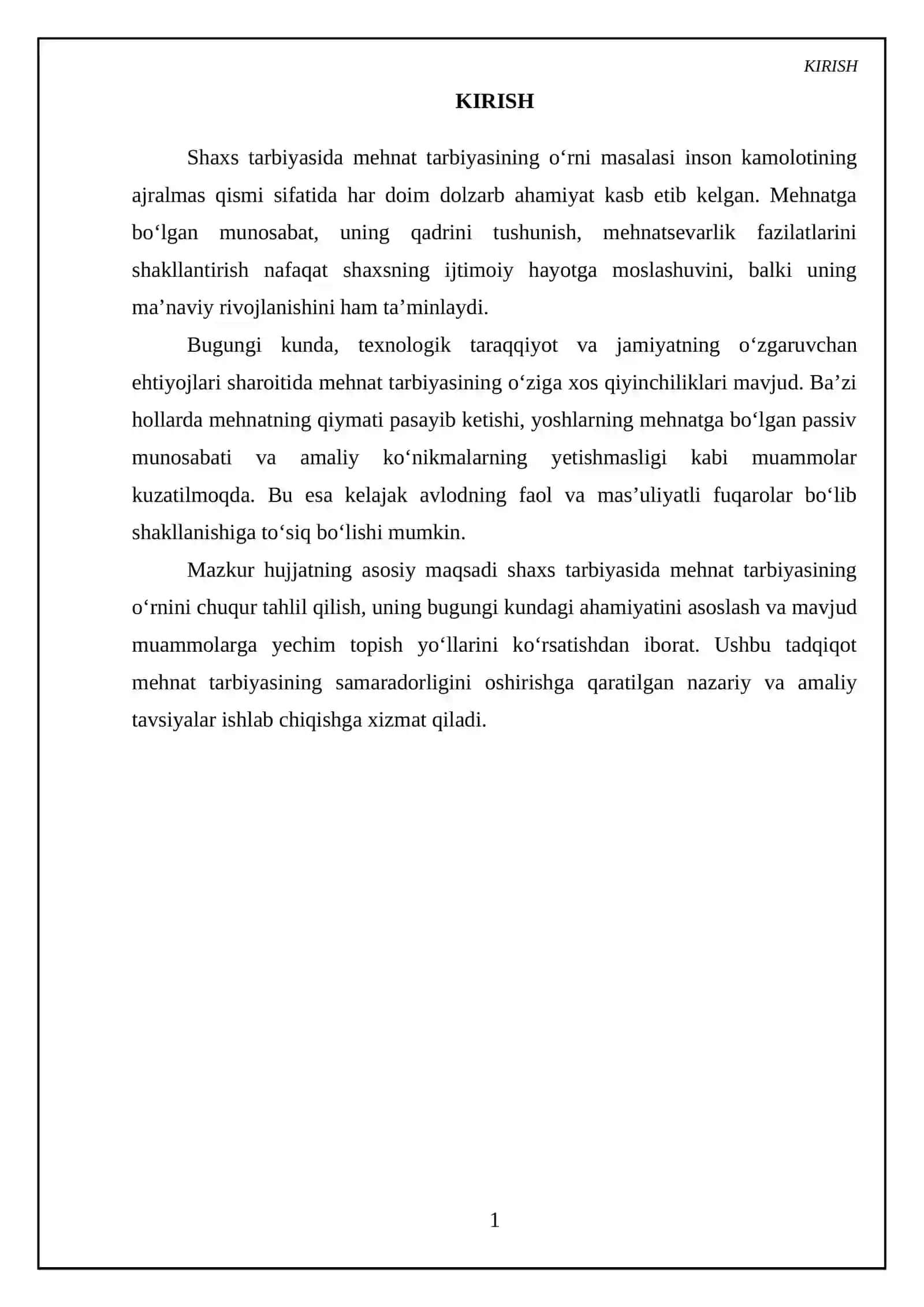 Shaxs tarbiyasida mehnat tarbiyasining òrni 3