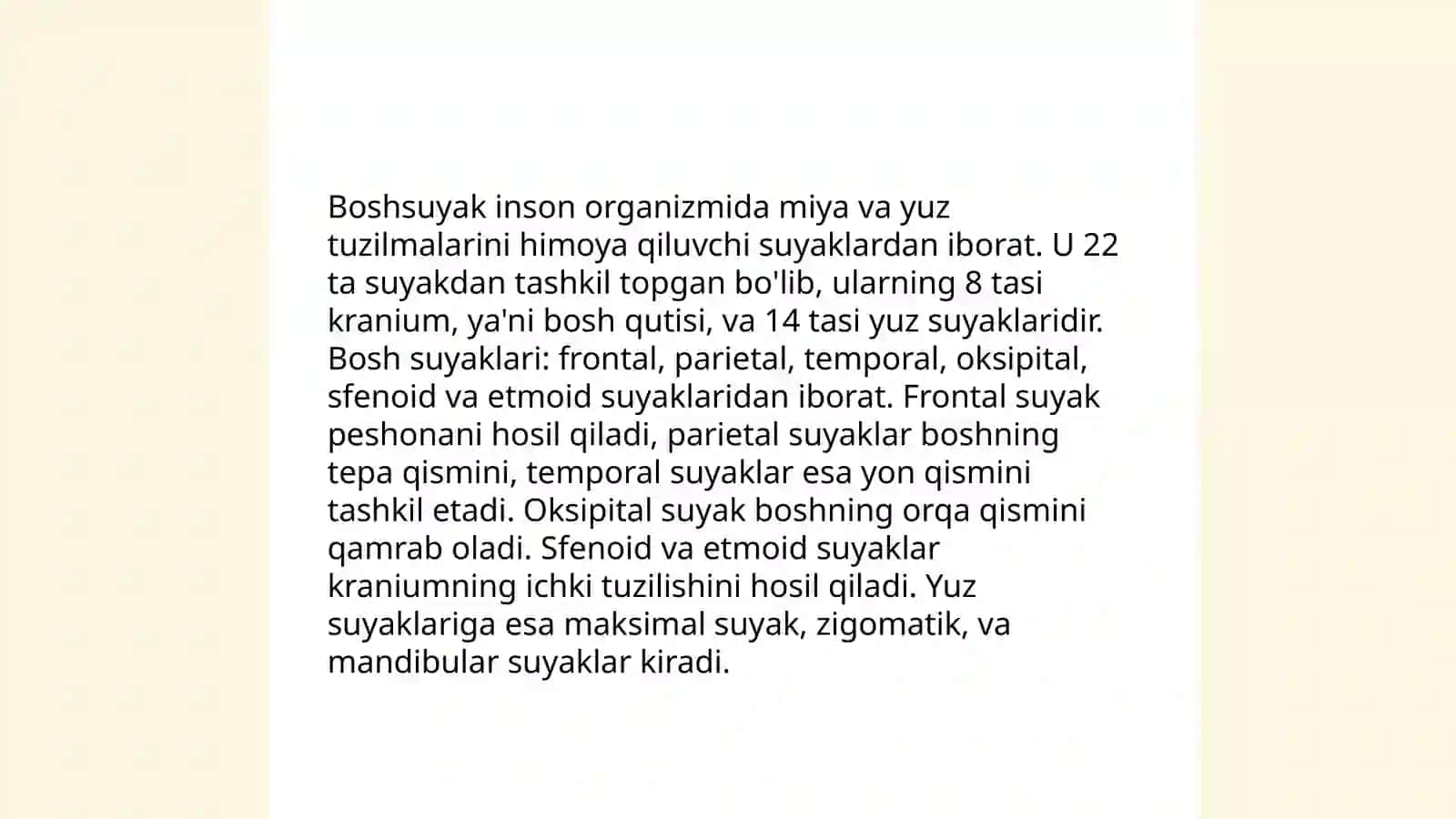 Bosh suyaklari ponasimon va chakka suyaklari 3