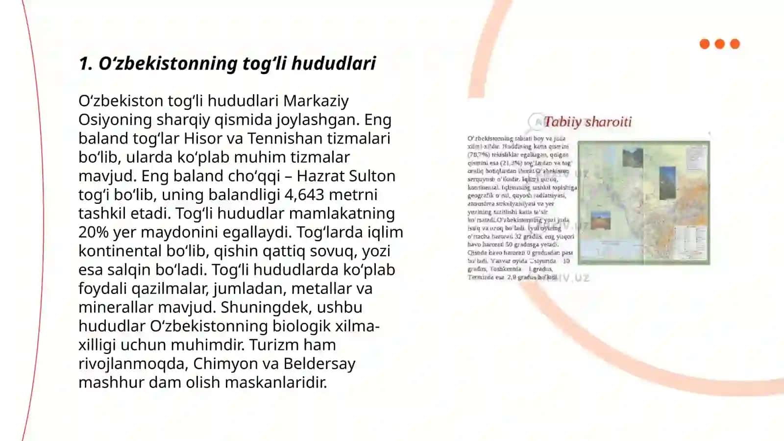 Oʻzbekistonning noyob tabiati 3