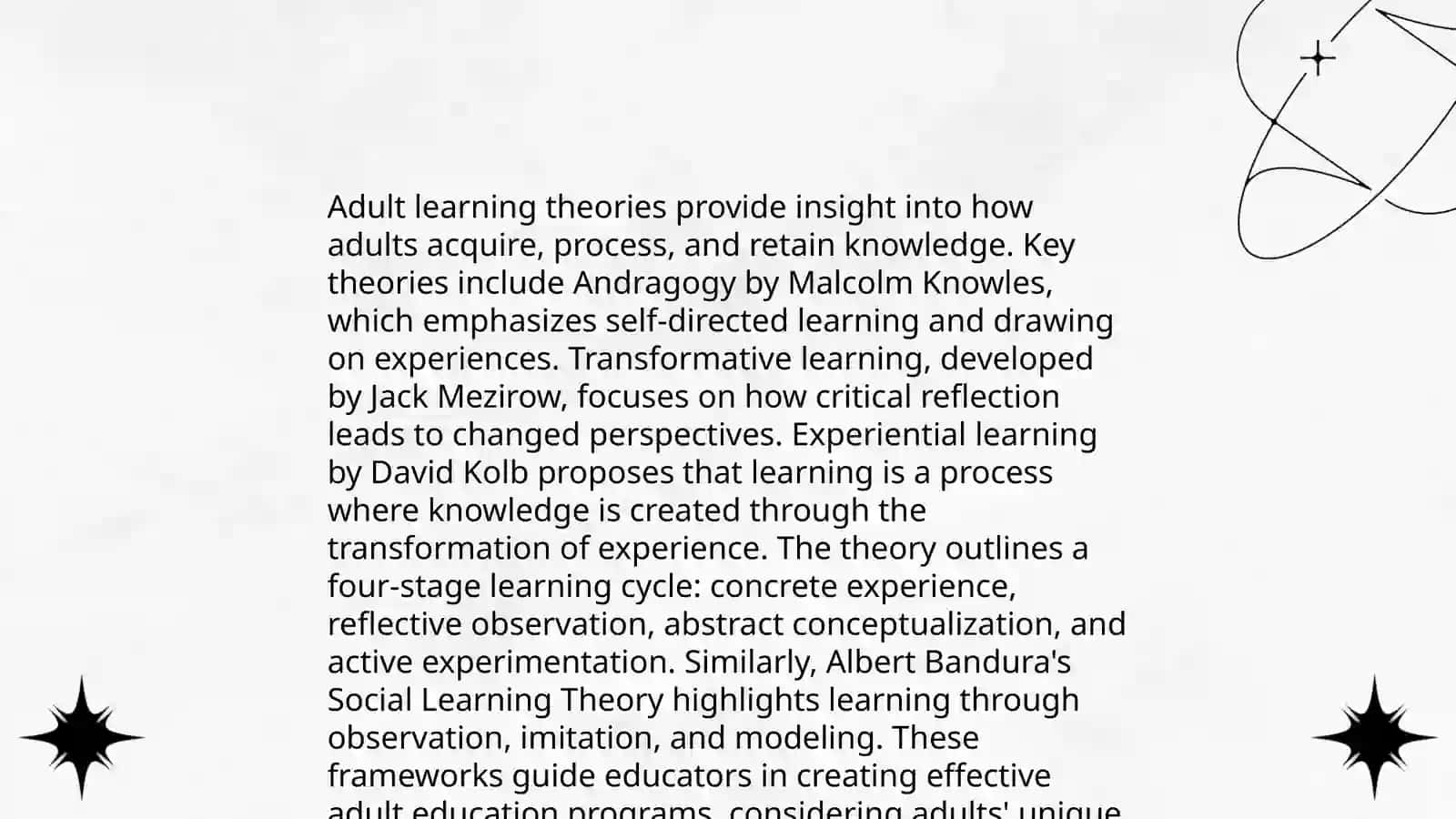 Teaching Adults 3