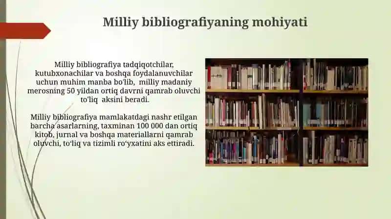Milliy biblografiya 3