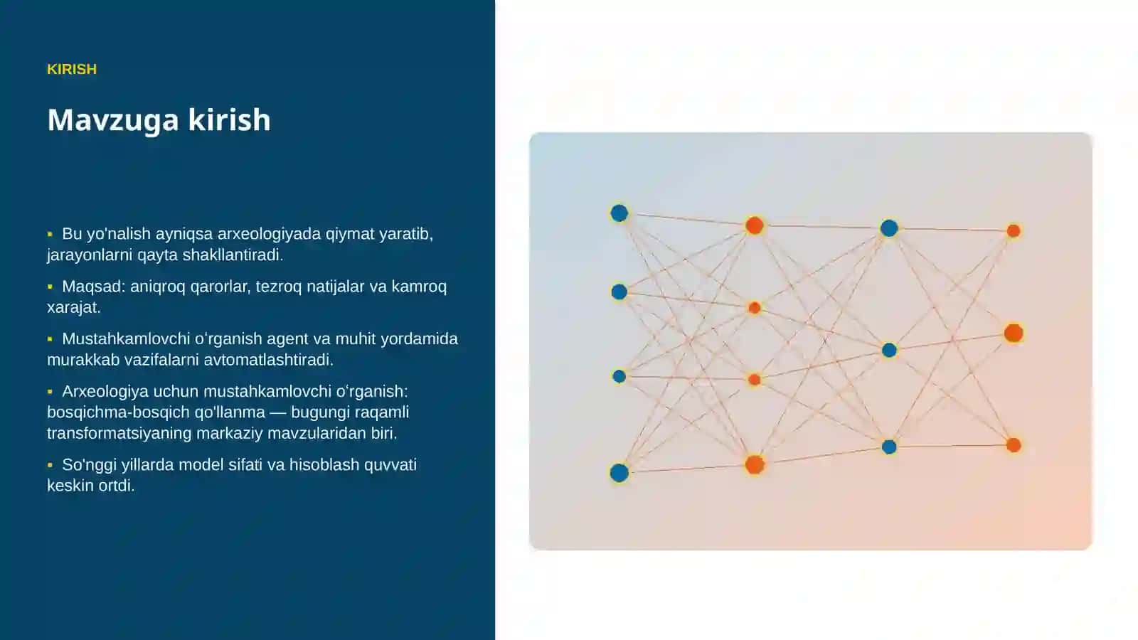 Arxeologiya uchun mustahkamlovchi oʻrganish: bosqichma-bosqich qo'llanma 3