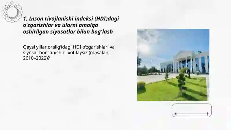 Yangi O'zbekiston ijtimoiy-siyosiy, iqtisodiy va madaniy hayotida ro'y berayotgan o'zgarishlarning xalqaro reyting va indekslarda aks etilishi 3