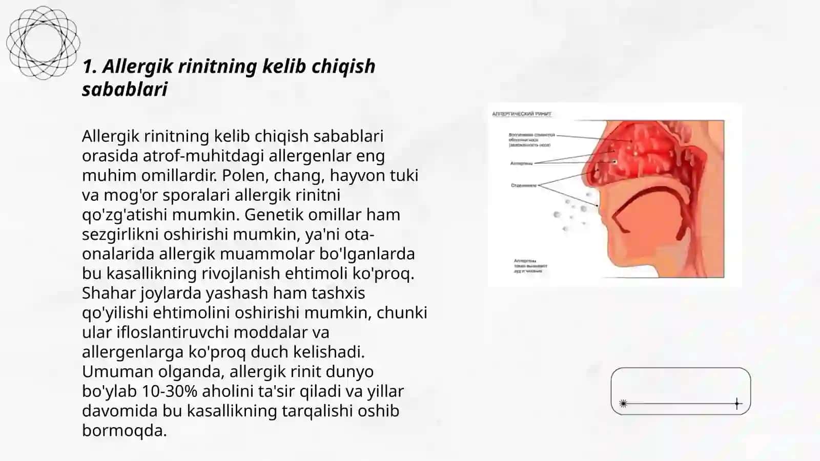 Allergik rinit va ularni zamonaviy davolash usullari 3