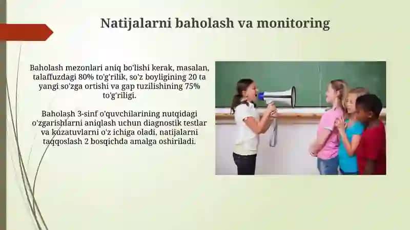 Boshlang'ich sinf o'quvchilarining nutqini o'stirish mashqlari 3