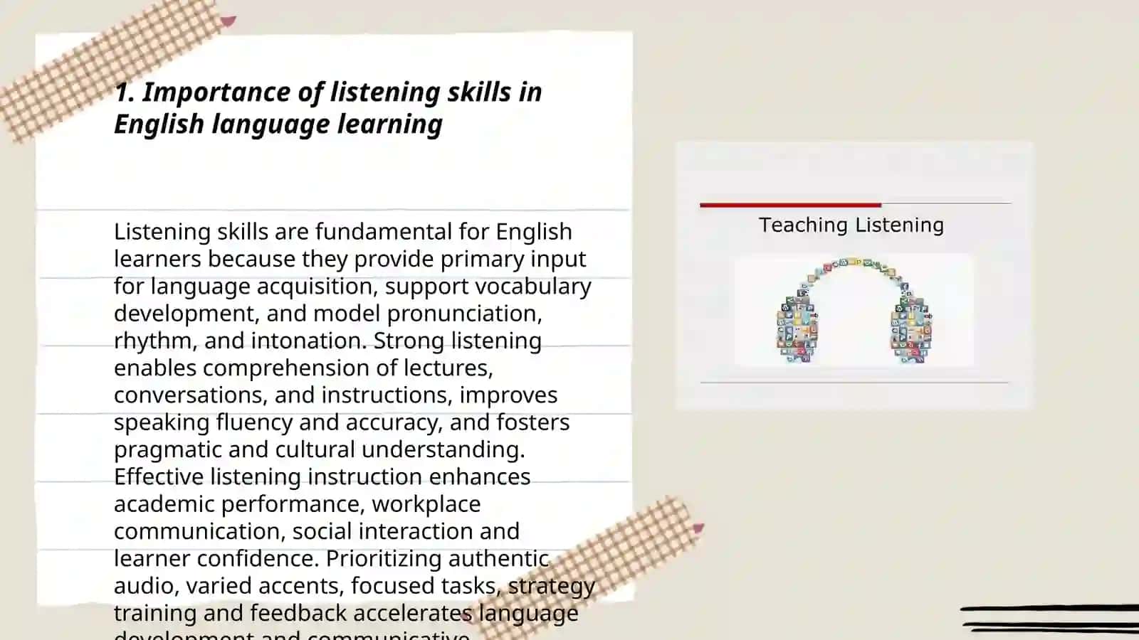 Teaching listening skills 3