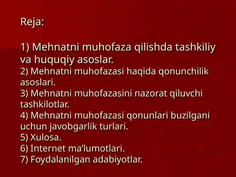 Mehmatni muhofaza qilishning qonuniy – huquqiy asoslari 3
