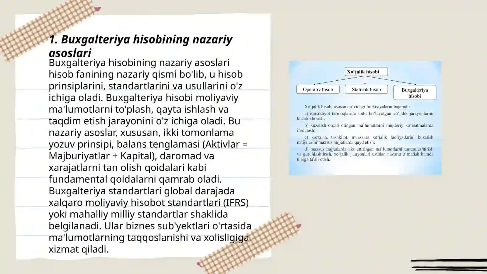 Buxgalteriya hisobining shakllari 3