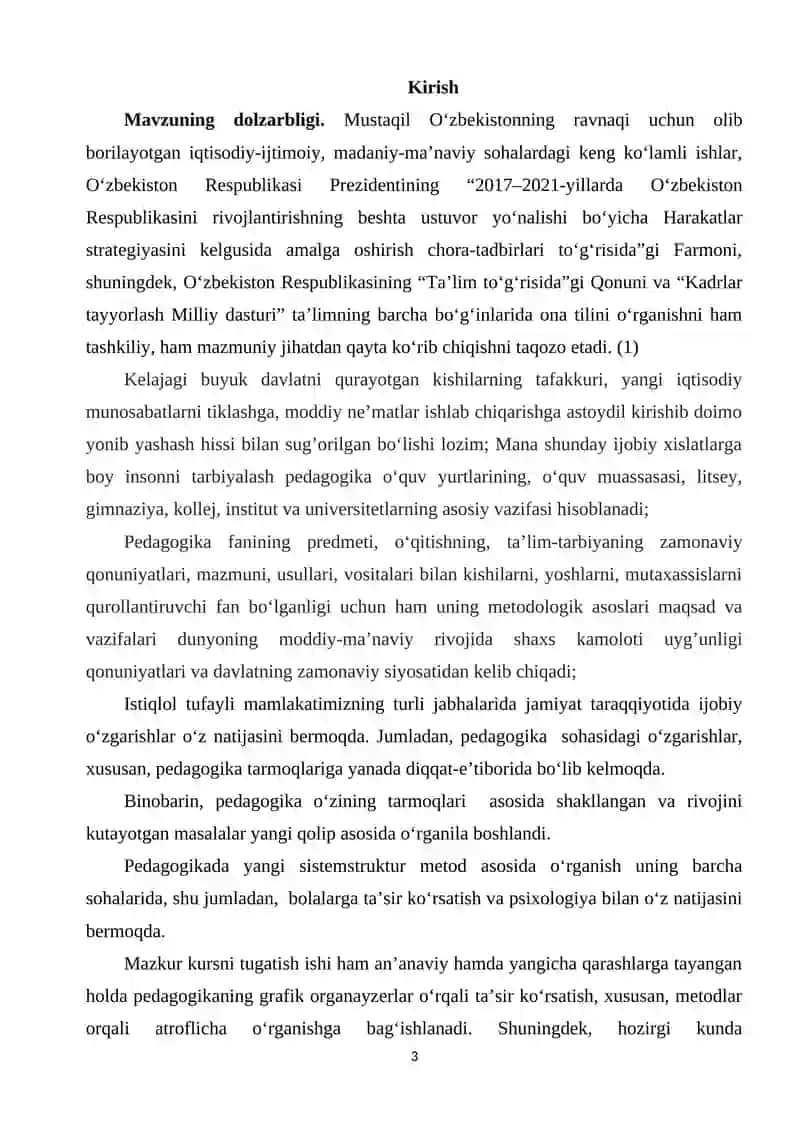 “Pedagogik fanlarni o‘qitishda grafik organayzerlarning o‘rni” 3