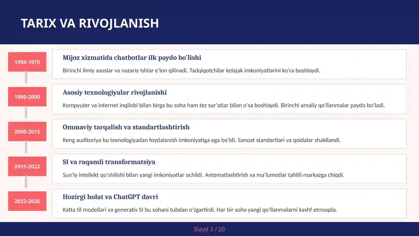 Mijoz xizmatida chatbotlar 3