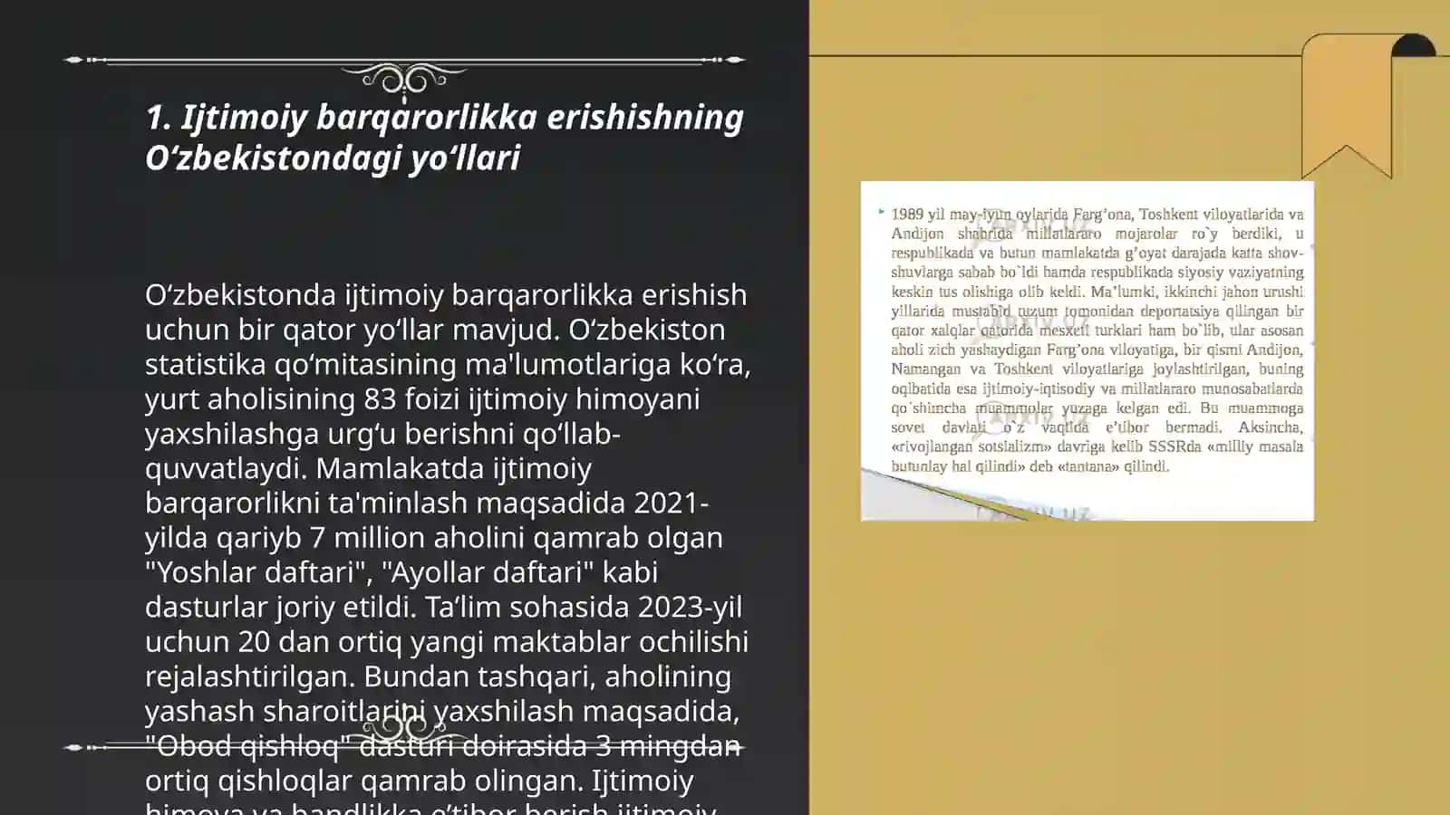 O'zbekistondagi Ijtimoiy-siyosiy Jarayonlar 3