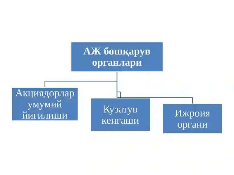 КОРПОРАТИВ БОШҚАРУВ ОРГАНЛАРИ. АКЦИЯДОРЛАР УМУМИЙ ЙИҒИЛИШИ 3