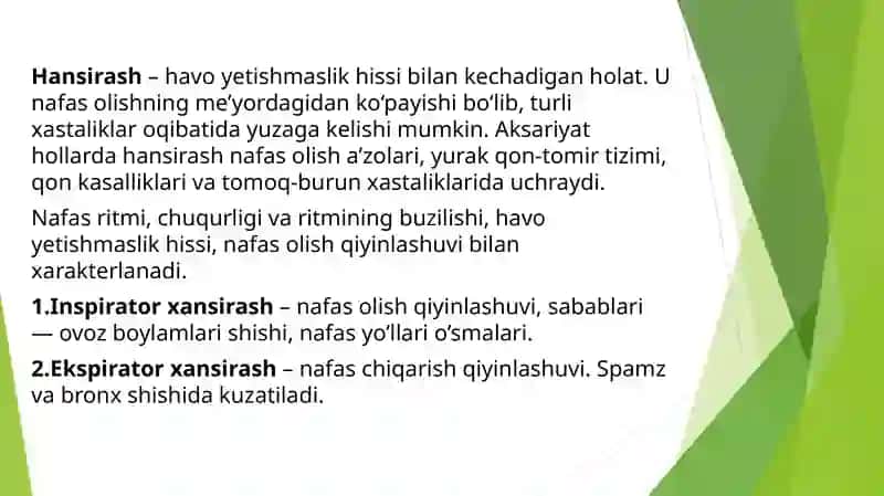 Xansirash: algoritmik yondashuv asosida differensial diagnostikasi 3