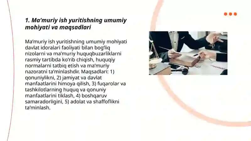 Maʼmuriy ish yuritish 3
