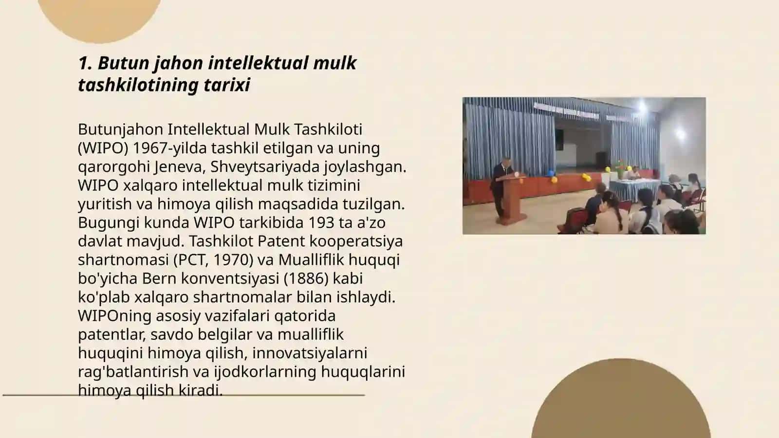Butunjahon Intellektual Mulk Tashkiloti 3