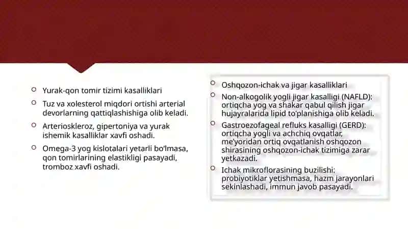 Ovqatlanish va tashqi muhit tasirlari bilan bogliq kasalliklar 3