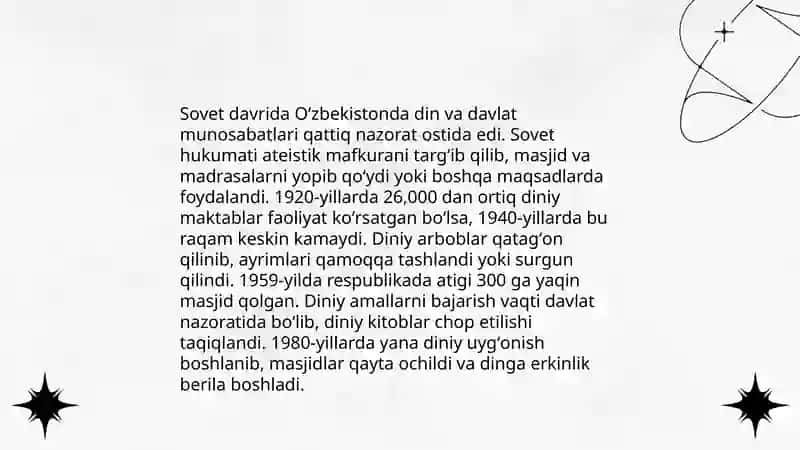 Oʻzbekistonda faoliyat yurutuvchi diniy tashkilotlar 3