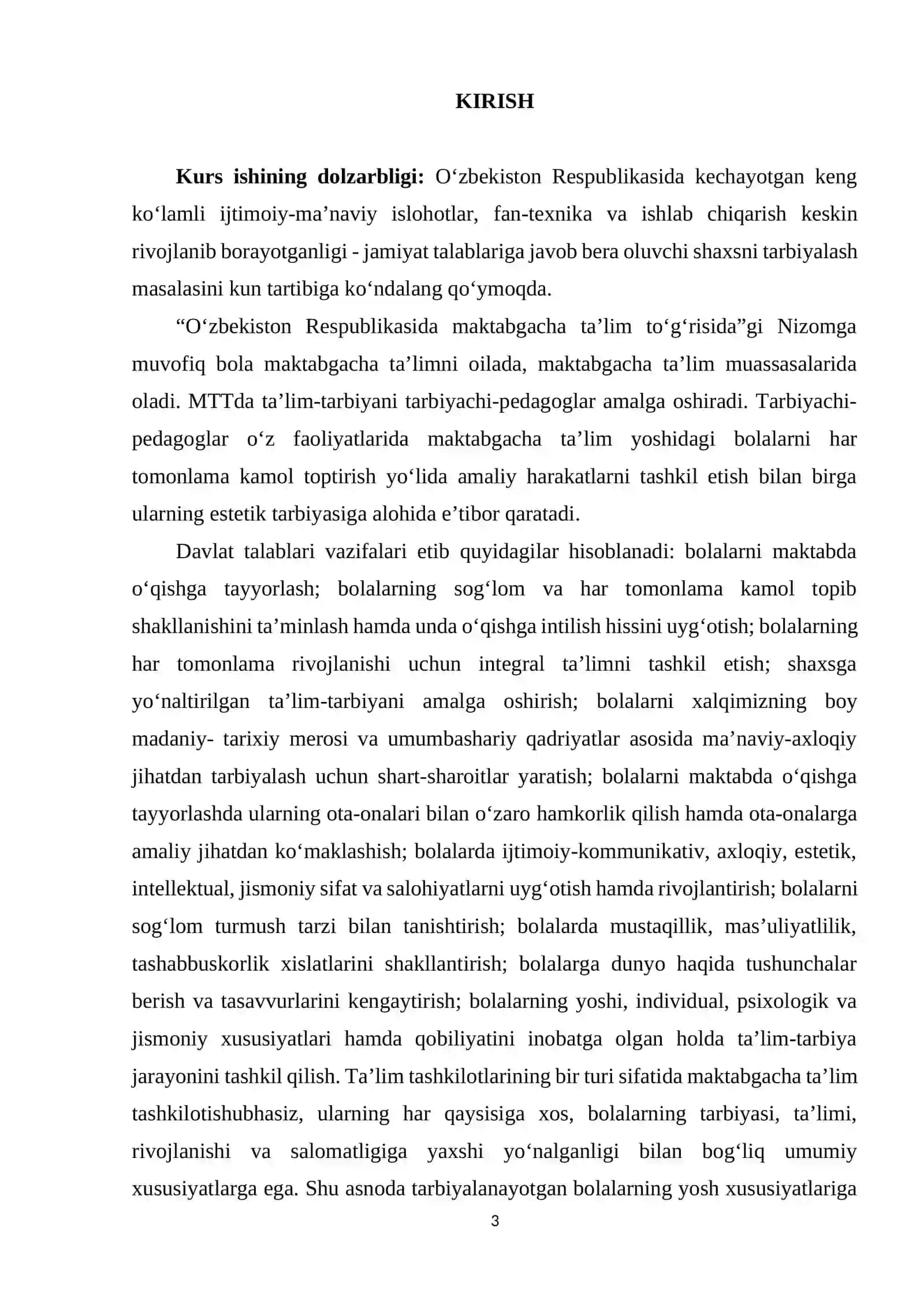 MAKTABGACHA TA’LIM YOSHIDAGI BOLALARNI ESTETIK RIVOJLANISHIDAGI O’ZIGA XOSLIKLAR 3