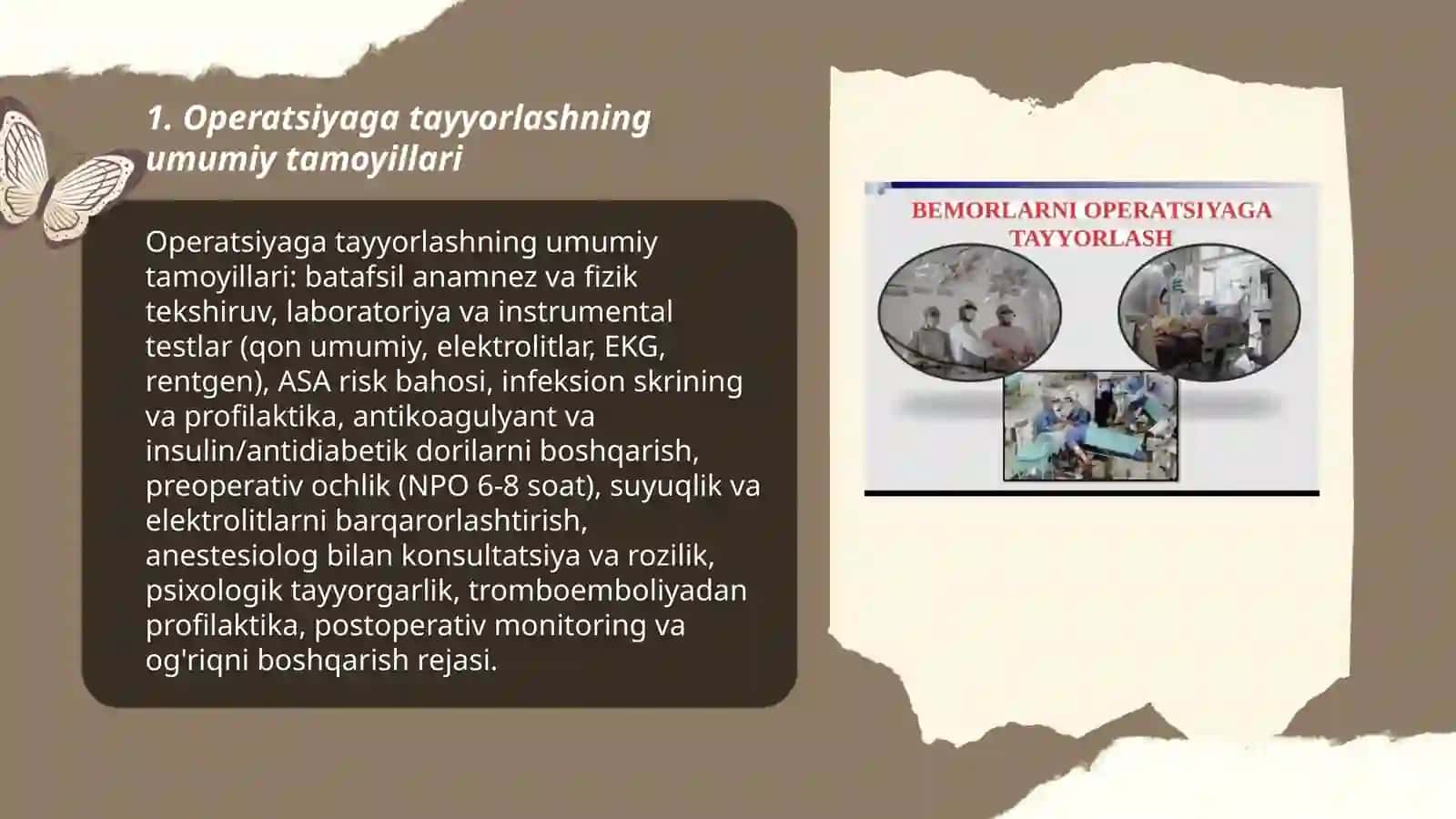 Operatsiyaga tayyorlashning asosiy tamoyillari 3