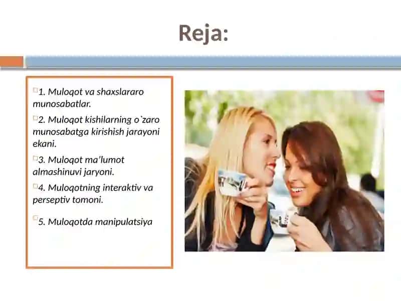 Muloqotva shaxslararo munosabatlar psixologiyasi 3