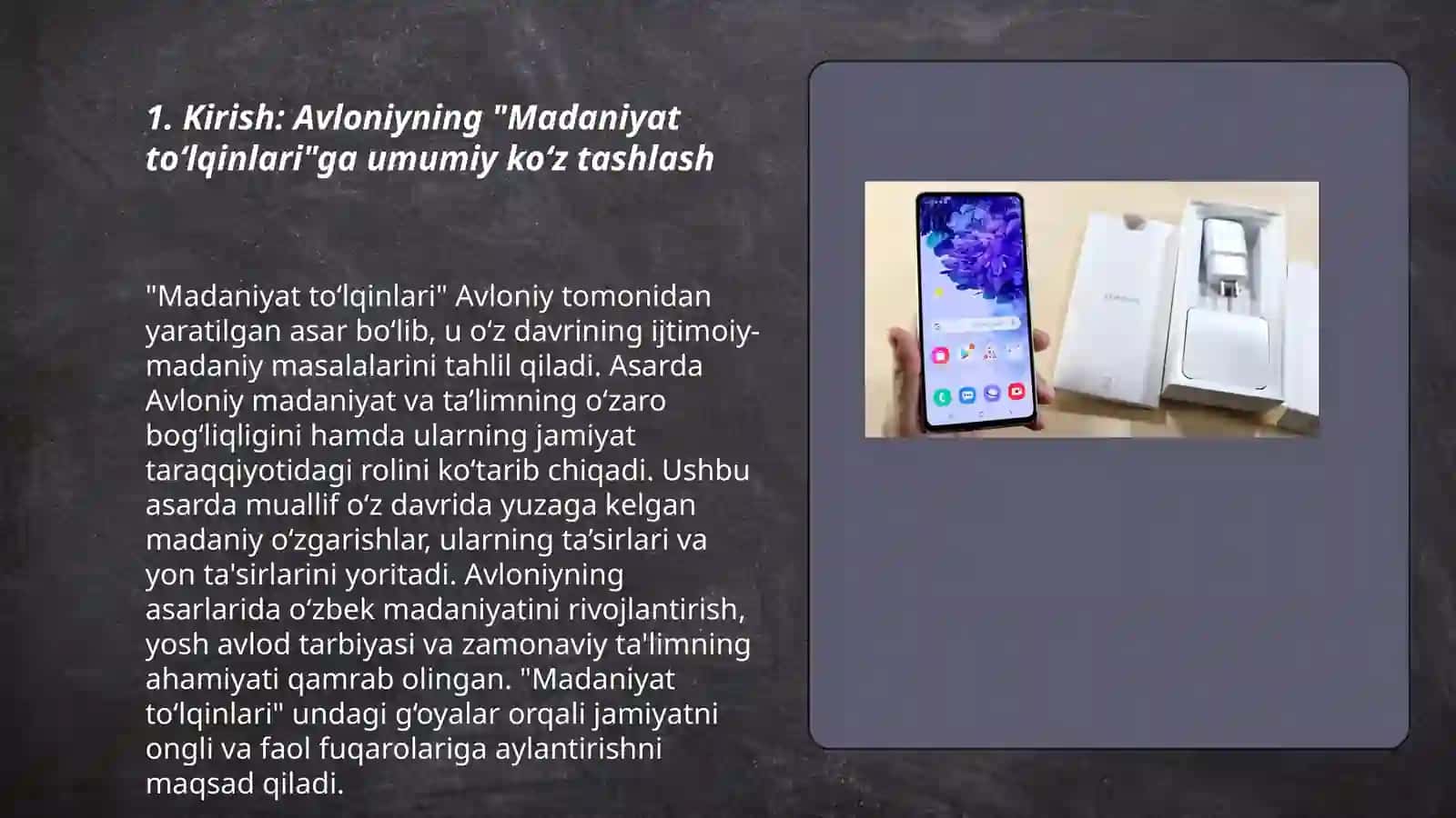 Avloniyning "Madaniyat toʻlqinlari" maqolasi 3