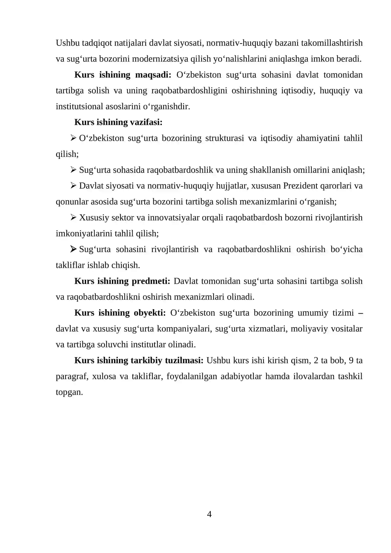 Sug‘urta sohasini davlat tomonidan tartibga solishni rivojlantirish yo‘nalishlari 3