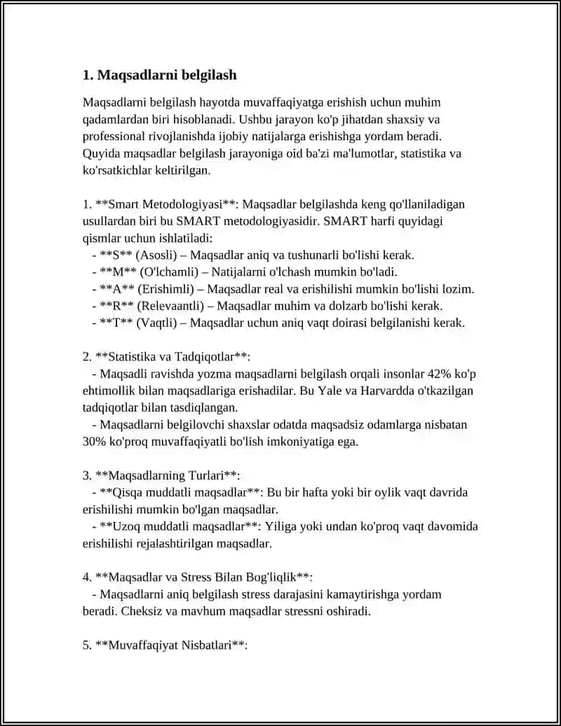 O'Z O'ZINI BOSHQARISH VA SAMARADORLIK UCHUN JAVOBGARLIK 3