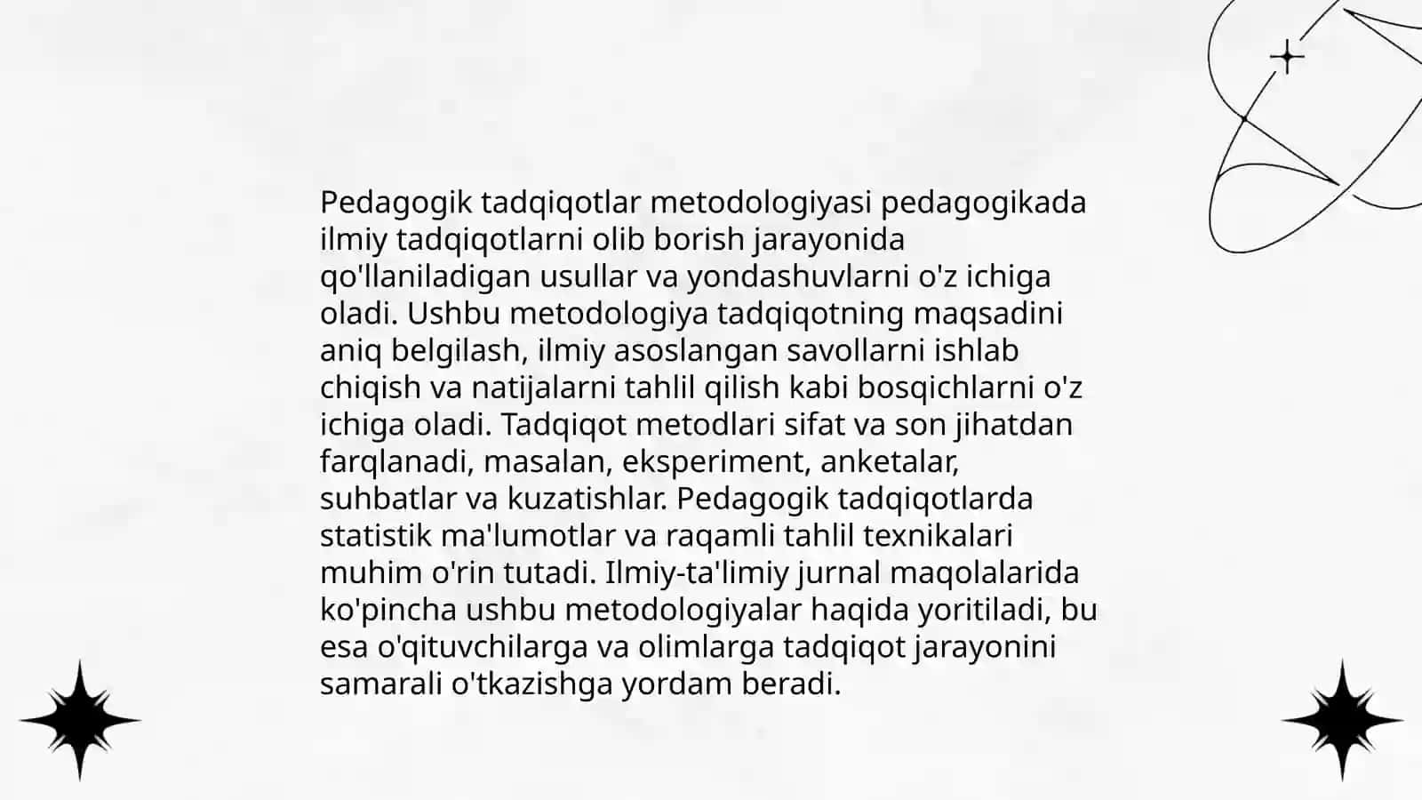 Umumiy pedagogikaning ilmiy tadqiqot metodlari 3