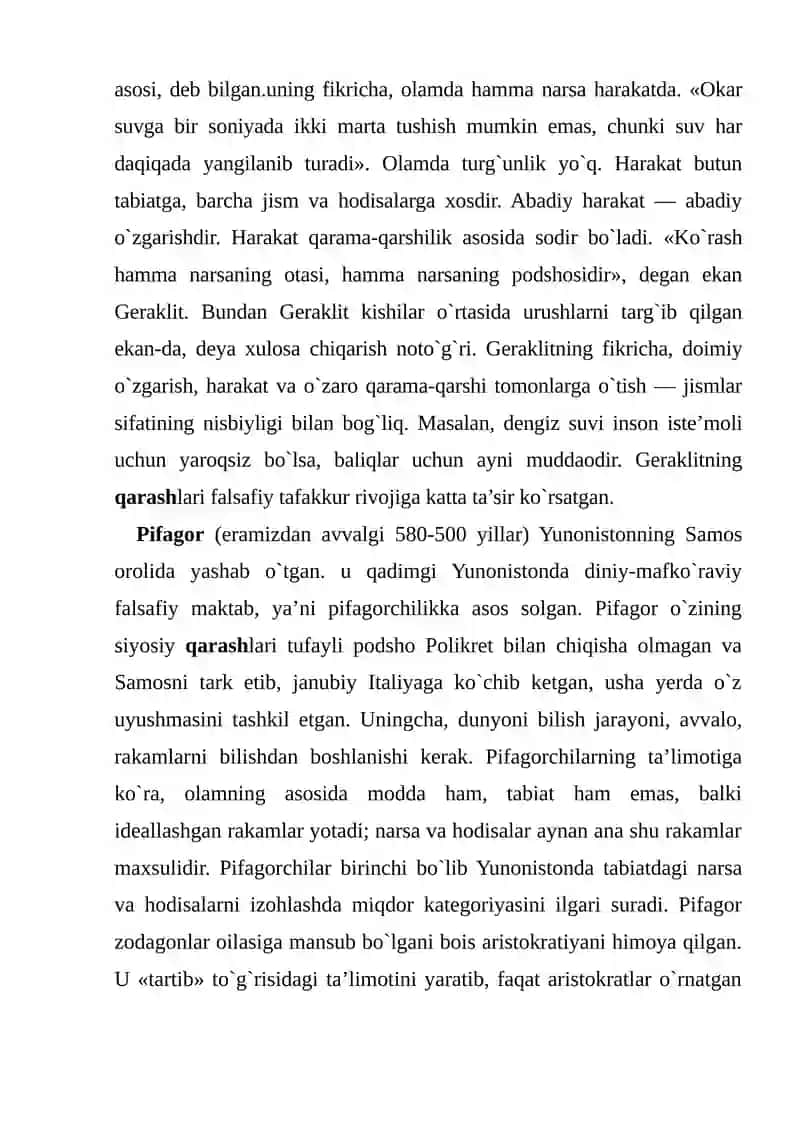 Qadimgi yunon faylasuflarining talim-tarbiya toʻgʻrisidagi fikirlari 3