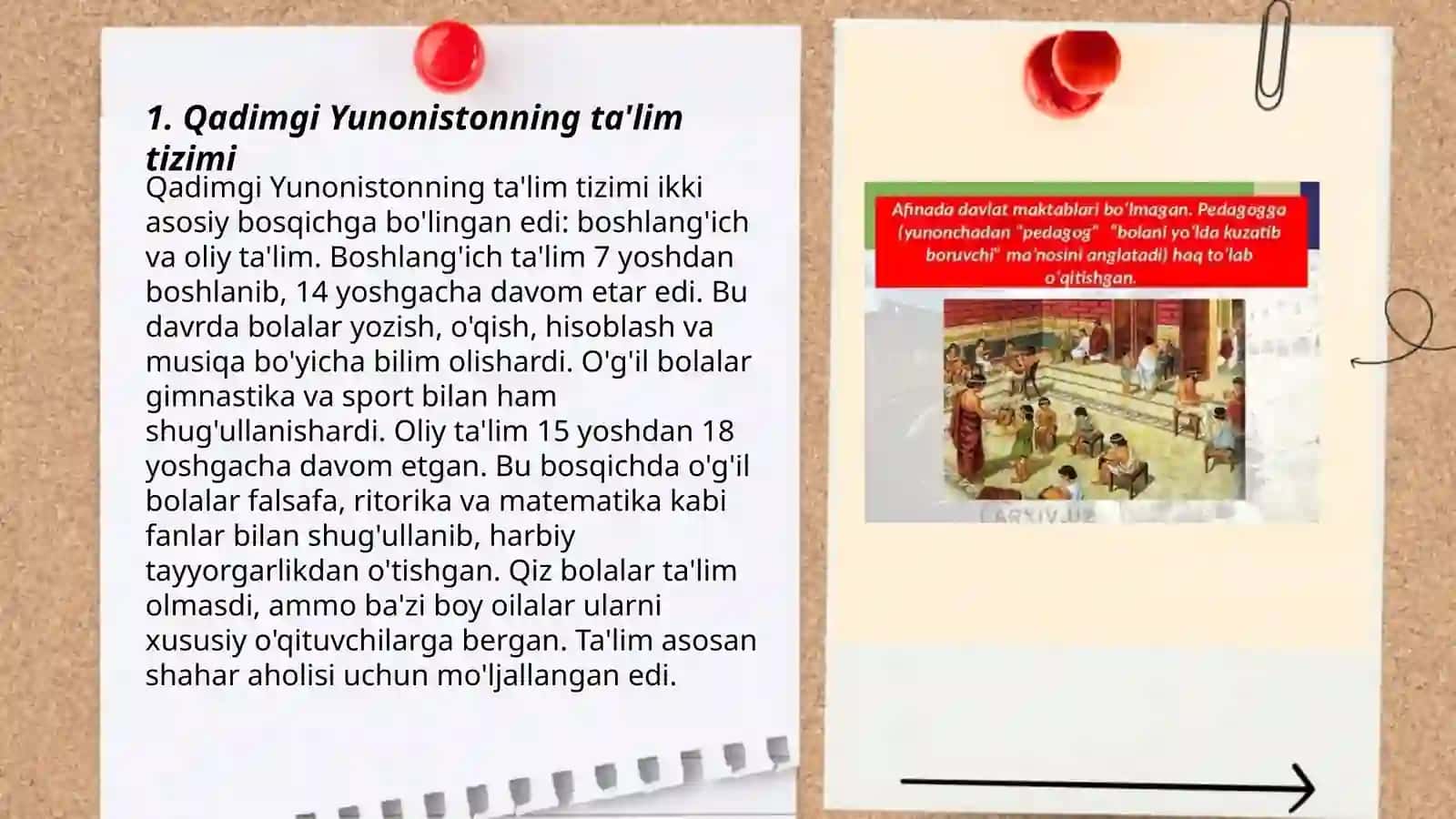 Qadimgi Yunonistonda ta'lim -tarbiya 3