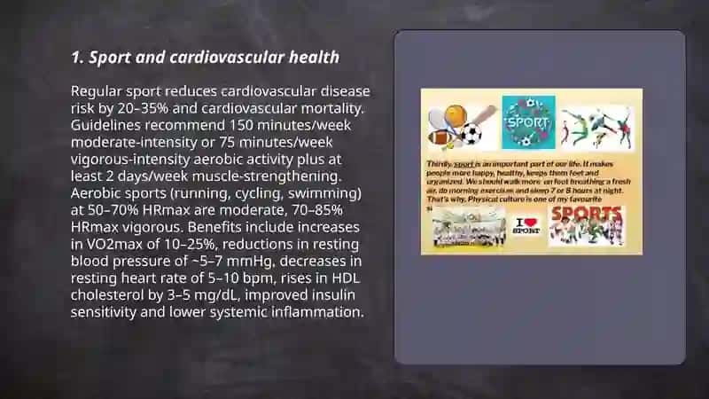 The role of a sport in a healthy lifestyle 3