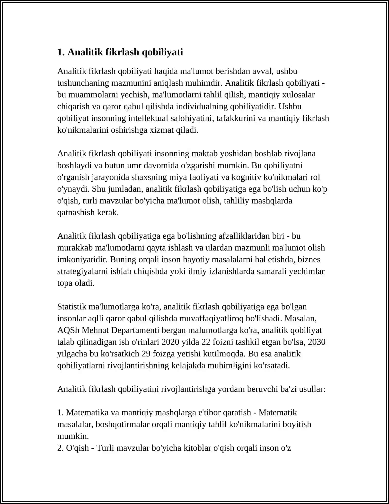 UMUMIY VA MAXSUS QOBILYATLAR 3